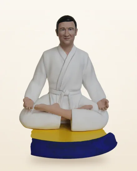 В кимоно — 3D-статуэтка по фото, подарок спортсмену